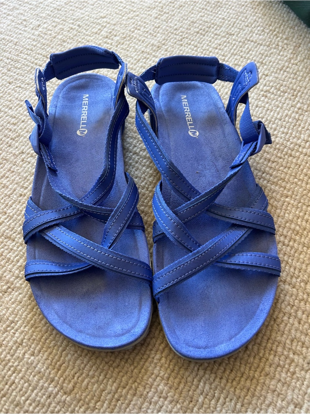Merrell Women's Royal Blue Strappy Sport Sandals